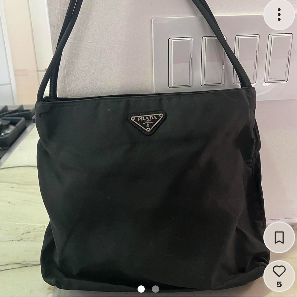 100 percent authentic vintage Prada shoulder bag